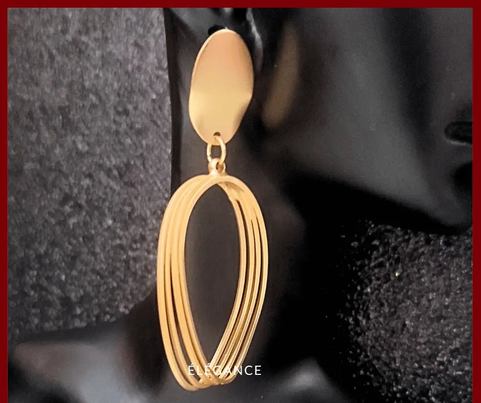 boucles d'oreilles originales, boucles d'oreilles créole, bijou femme, boucles d'oreilles dorées, boucles d'oreilles tendance, boucle d'oreille pendantes, boucles d'oreilles légères, boucles d'oreilles créoles ovales, élégance bijoux, elegance simplement, des bijoux