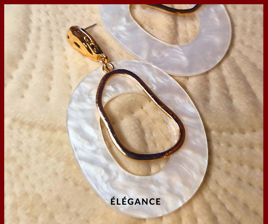 Boucles d'oreilles pendantes, coquillage, alliage de zinc, boucles d'oreilles estivales, design géométrique, bijoux tendance, accessoires de mode, boucles d'oreilles pour femmes, boucles d'oreilles originales_une paire de boucles d'oreilles_boucles d'oreilles_boucles d'oreilles femme_boucles d'oreilles pendantes_boucles d'oreilles originales_boucles d'oreilles pendantes originales_boucles d'oreilles rondes_boucle oreille dorée