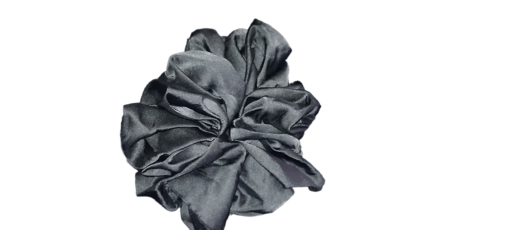 accessoire cheveux chouchou noir large