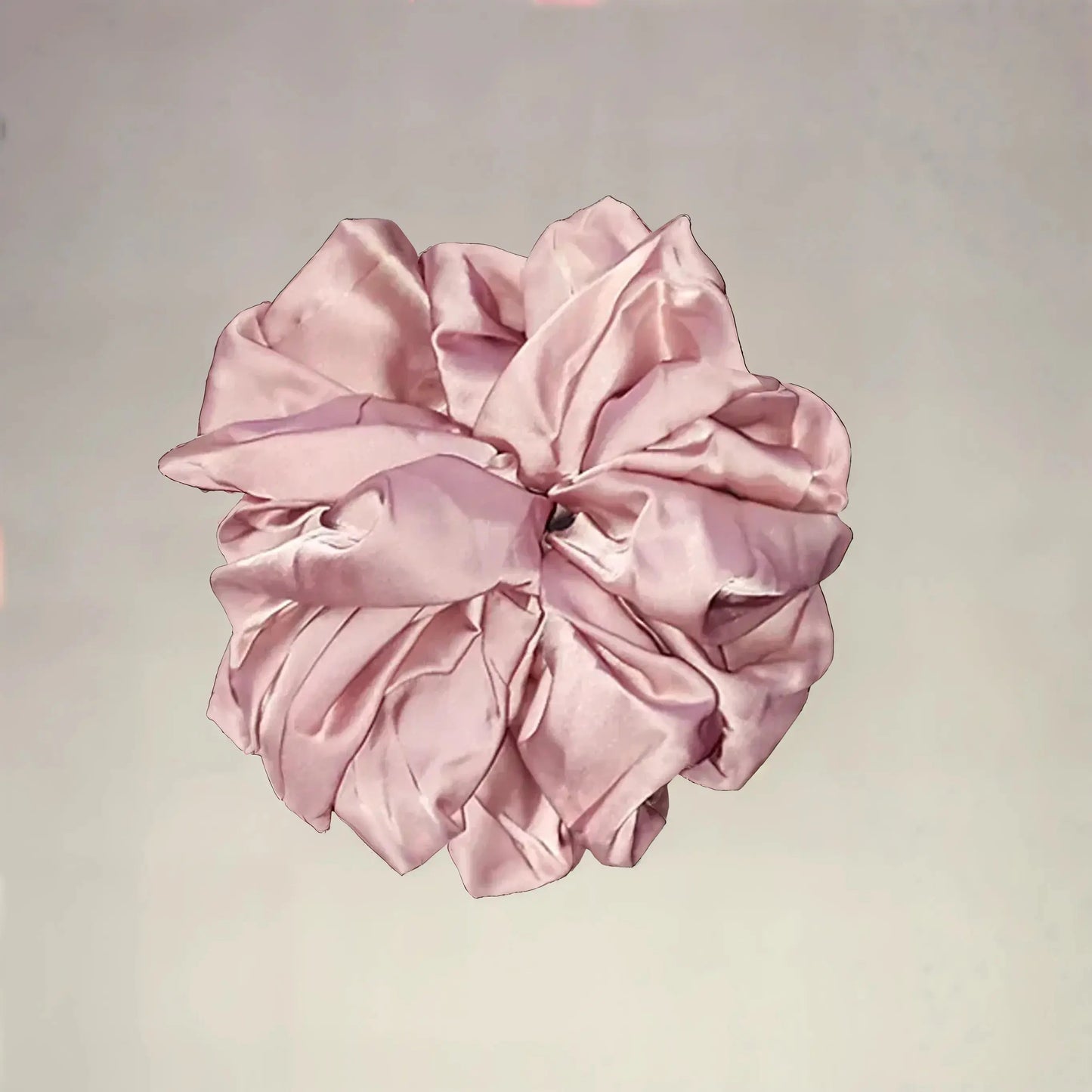 chouchou xxl rose mode coiffure