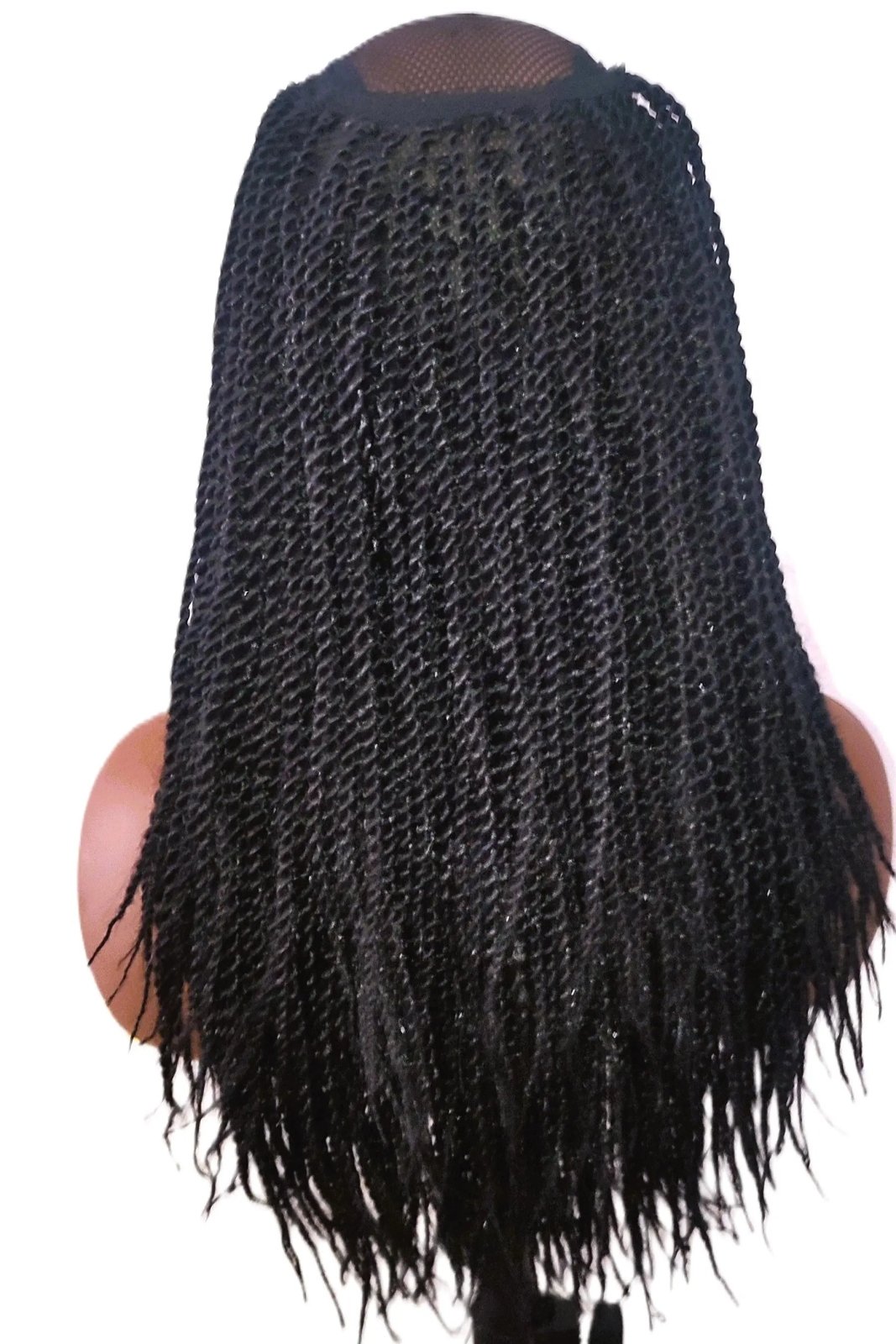 Perruque tressées crochet twist pour femme afro, style naturel et rapide. Perruque femme tresse africaine