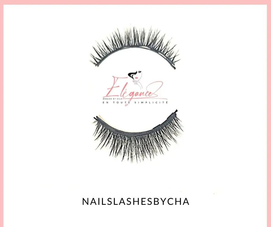 Faux cils 3D magnétiques - extension de cils naturelleNails&LashesbyCha
