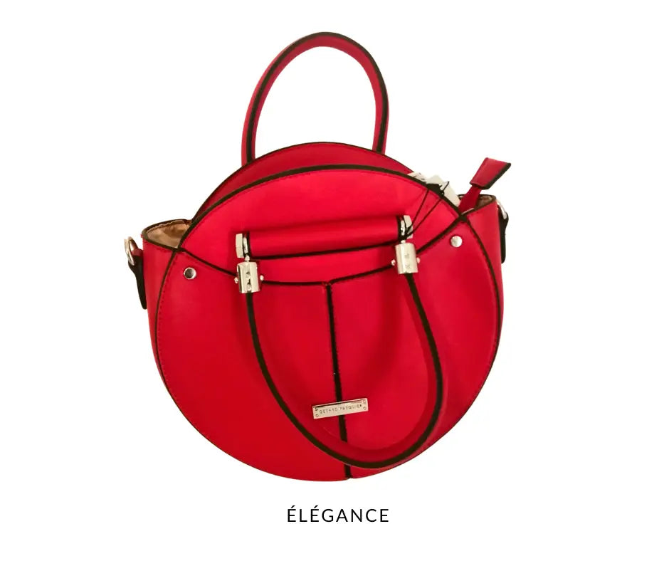 Sac Rond Gérard Pasquier Rouge Elégance Simplement