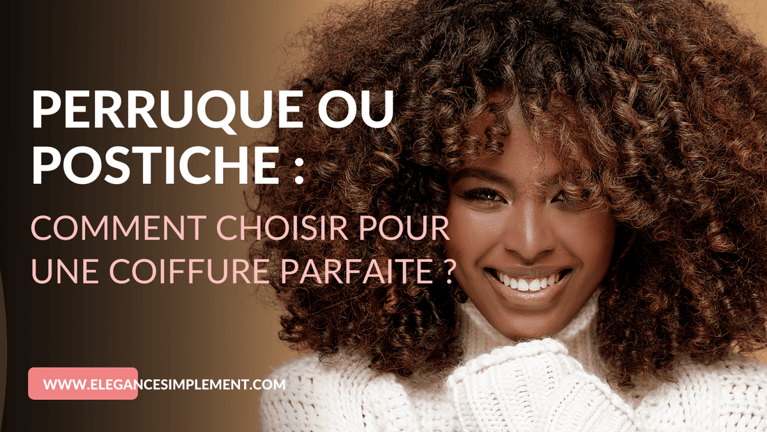 Perruque ou Postiche : Comment Choisir pour une Coiffure Parfaite postiche queue de cheval avec élastique postiche queue de cheval une postiche