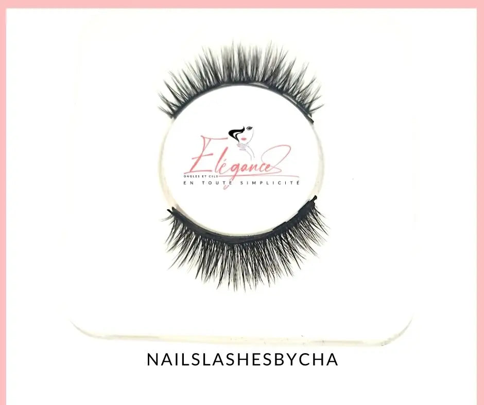 Faux cils 3D magnétiques Priscille-beauté - faux cils magnetique naturel des yeux-cils  courts-maquillage naturel- cil magnétique