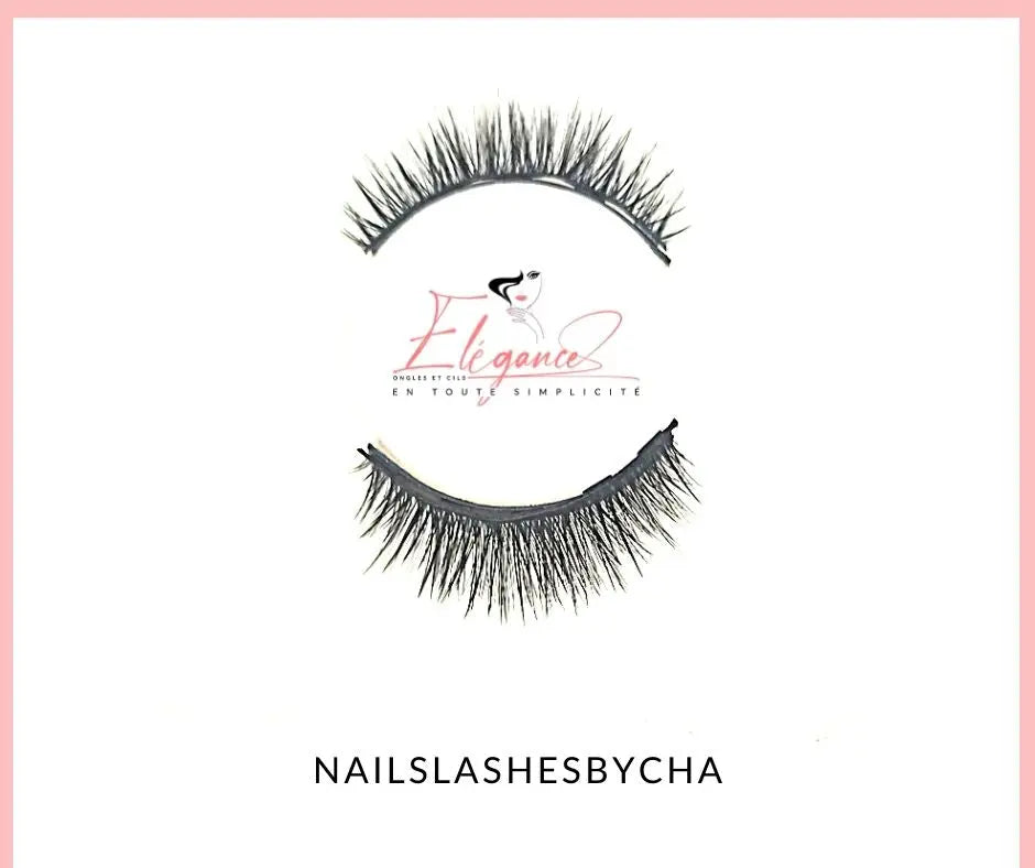 Faux cils 3D magnétiques - extension de cils naturelleNails&LashesbyCha