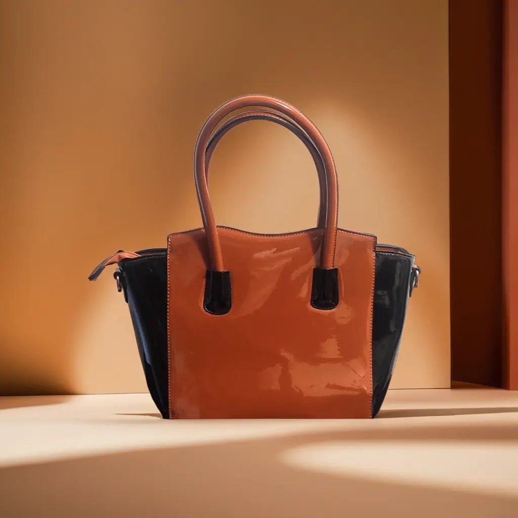 Grand Sac à Main Vernis Noir et Chocolat Elégance Simplement sac a main original sac femme sac main  grand sac a main femme sac tendance femme, grand sac à main, sacs tendance femme sacs à mains femmes sacs à main femme sacs pour femme sac pour femmes sac tendance sacs a main sac a main pour femme acheter un sac marron   femme sac sac à main magasin marron elegancesimplement.com magasin de sacs à main site de sac sac de femme sac a mode marron sac à mains marron