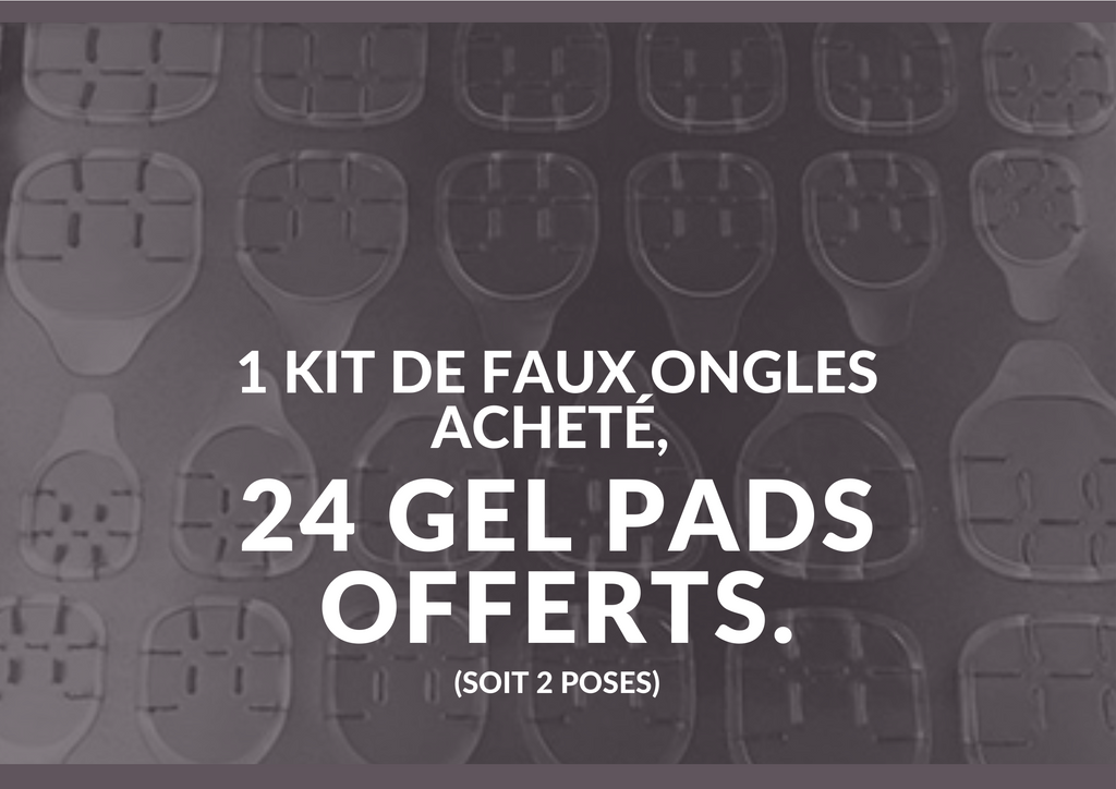 gel pads pour faux ongles - faux ongles reutilisable - ongle french - faux ongles sans colle - french manucure originale faux ongles réutilisable sans colle