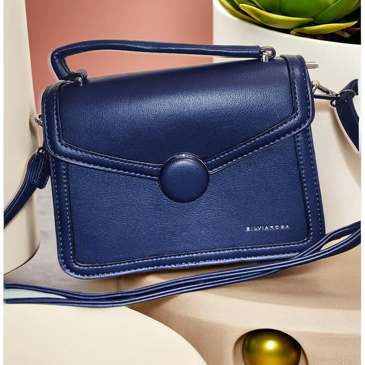 Petit Sac bandoulière femme bleu marine Elégance Simplement