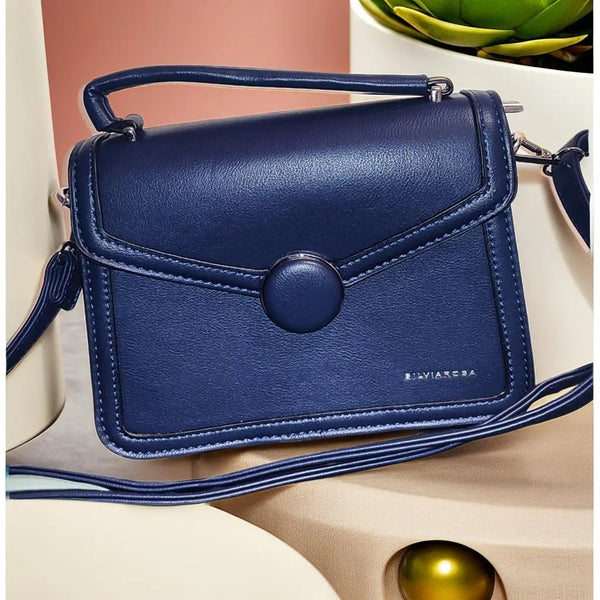 Petit Sac bandoulière femme bleu marine Elégance Simplement
