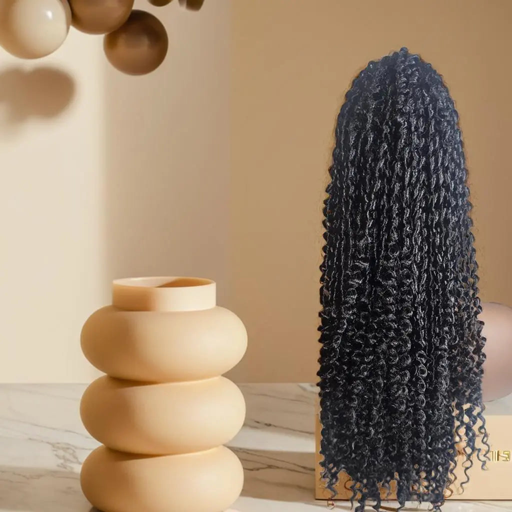 Postiche queue de cheval bouclée longue Crepus and Co – Extension capillaire bouclée de 20 pouces avec élastique pour un maintien sécurisé. Apportez longueur et volume instantanément à votre coiffure grâce à cette queue de cheval élastique, pratique et élégante.