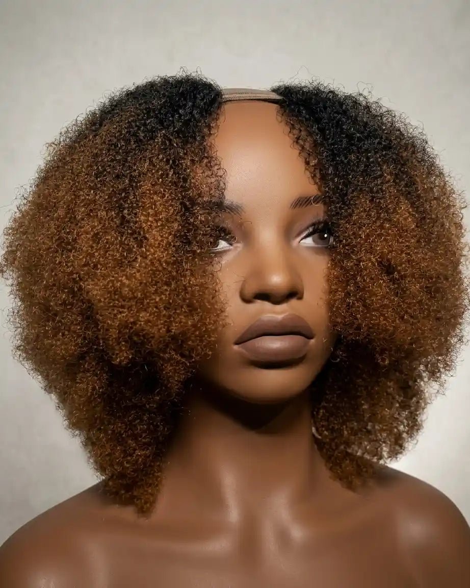 Perruque U-Part Afro Cheveux Crépus Sérah Light | Texture 4B-4C