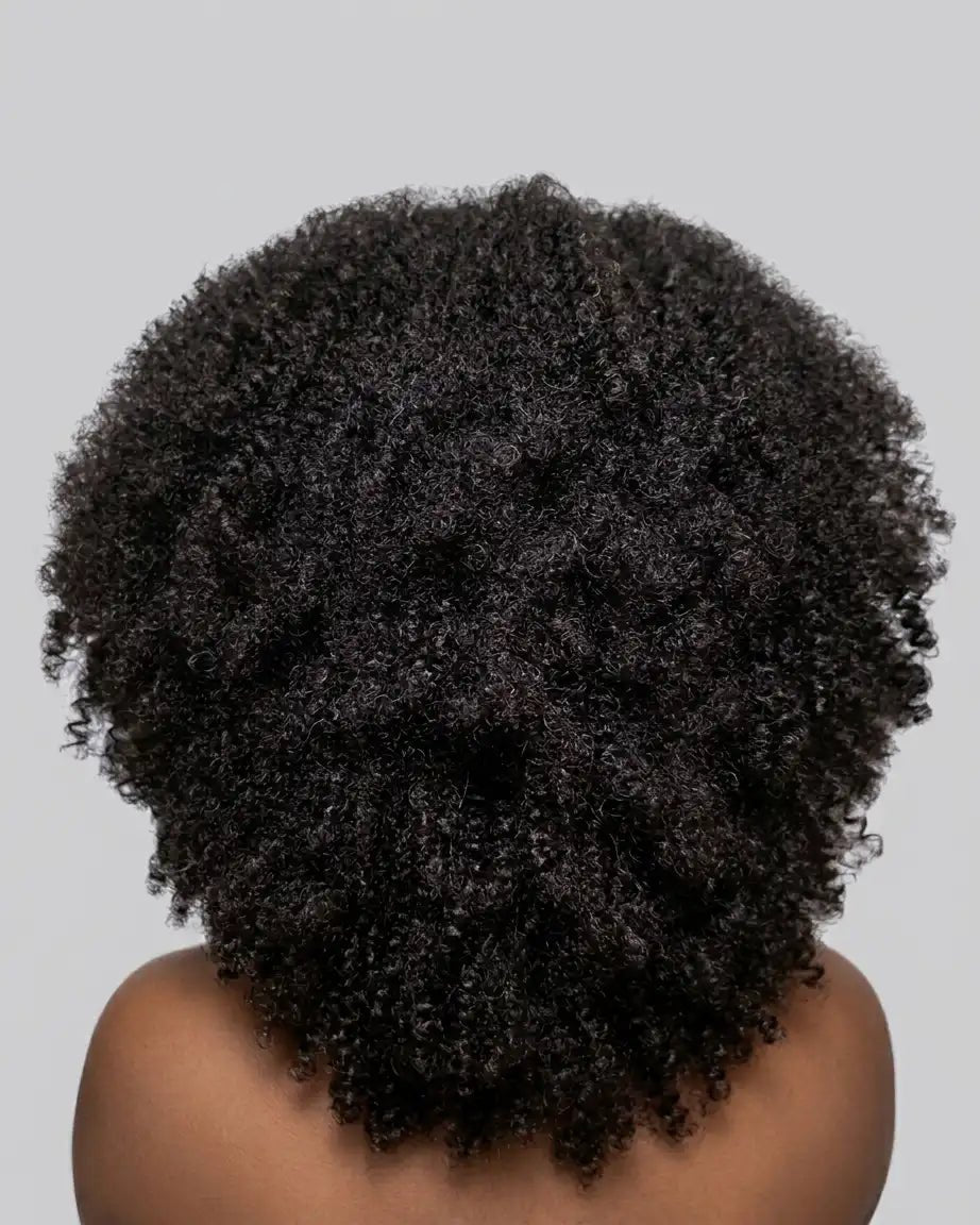 Perruque frisée, kinky curly pour une coiffure rapide cheveux afro