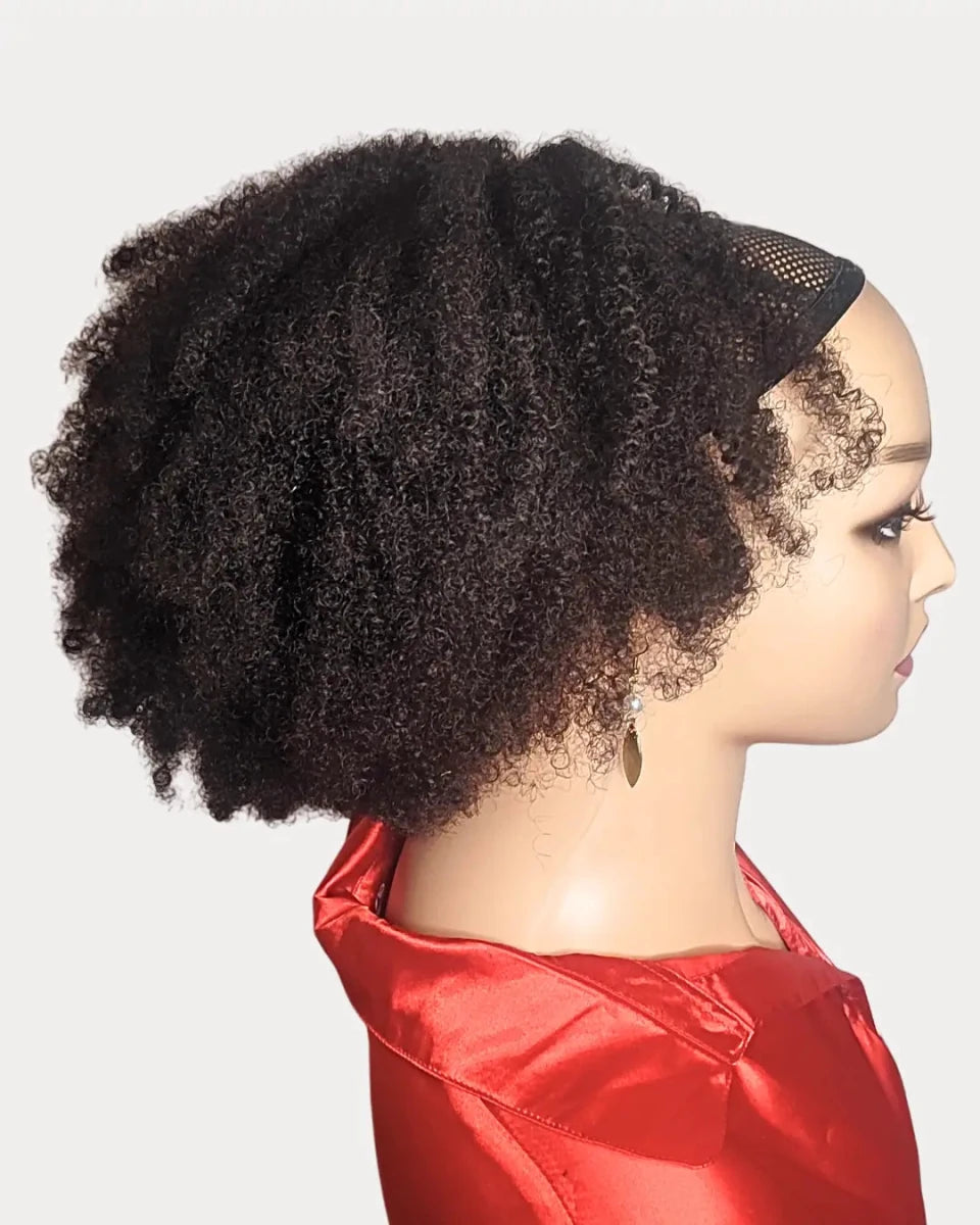 Postiche afro frisée Kéziah Crépus&Co effet naturel volume dense