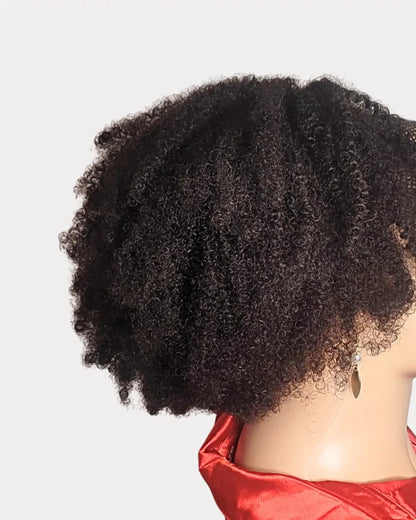 Postiche Queue de Cheval Élastique - Afro Bouclé Keziah