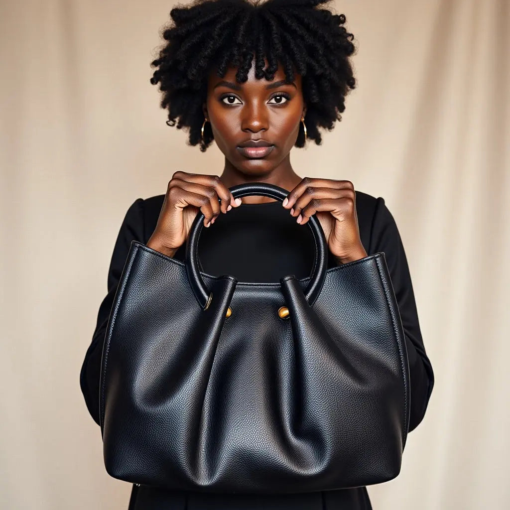 Sac à main Manoukian Camille noir, élégant et pratique avec une bandoulière amovible. Ce sac à main chic pour femme allie tendance et confort. Parfait pour un look moderne, il offre suffisamment d’espace pour vos essentiels tout en étant un accessoire sophistiqué. Un sac noir polyvalent à adopter pour compléter vos tenues