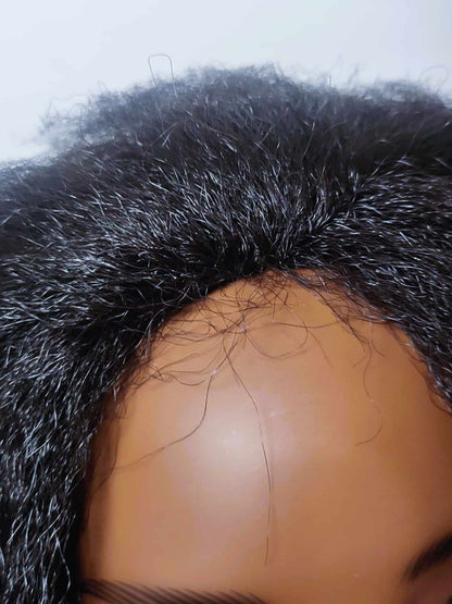 Texture Kinky Straight perruque Taby cheveux crépus 4B