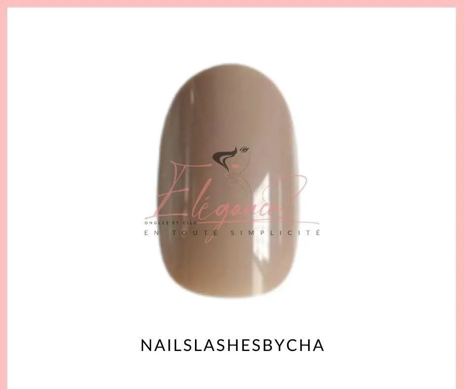 Kit faux ongles rond courts press on nails - NAILS&LASHESBYCHA