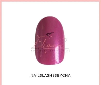 Kit faux ongles rond courts press on nails - NAILS&LASHESBYCHA