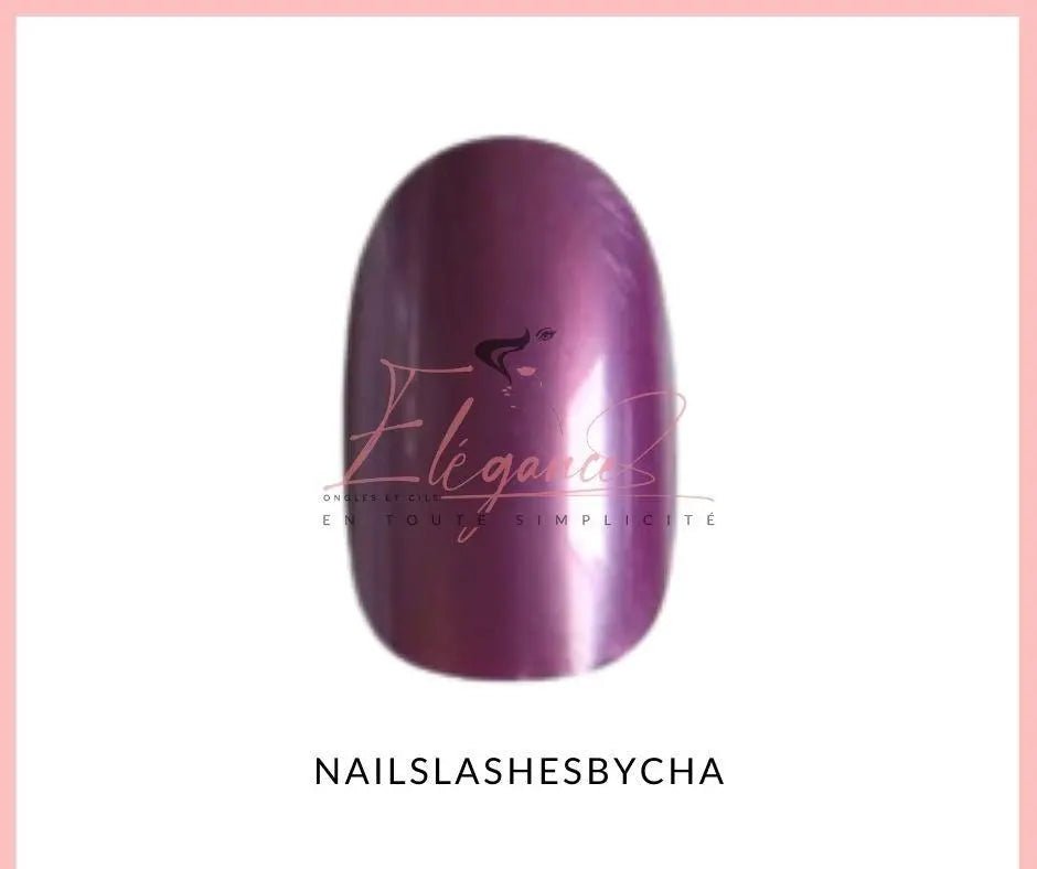 Kit faux ongles rond courts press on nails  ongle violet nails faux ongles NAILS&LASHESBYCHA faux ongles réutilisables