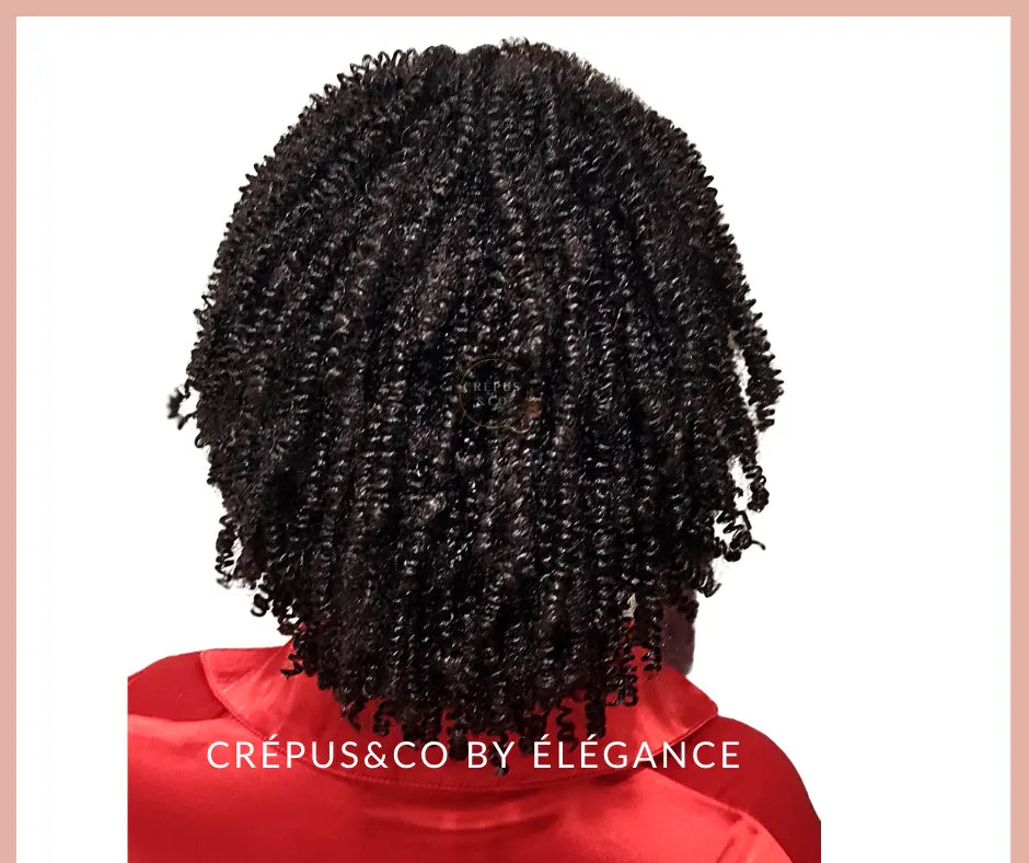 Postiche Queue de cheval élastique réglable texture afro coily – Ponytail Inaya, idéal pour cheveux crépus type 3C ou bouclés. Extension rapide et facile à poser pour un look naturel et texturé. Crépus&Co – Elégance Simplement.